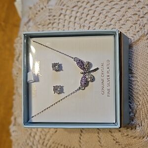 Lesa Michelle Earrings & Necklace Set